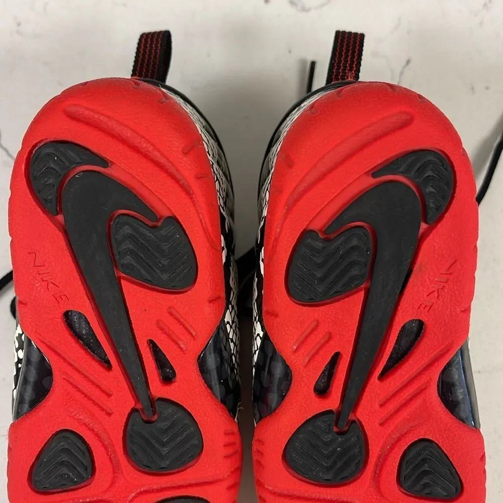 Nike Little Posite One 'Albino Snakeskin' 723947-104 (TD) 9C